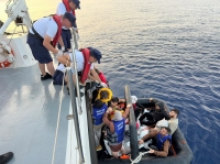 Bodrum açıklarında 68 düzensiz göçmen yakalandı, 20 göçmen kurtarıldı