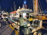 İstanköy Adası'nda yaralanan çocuk  deniz ambulansıyla Bodrum'a nakledildi