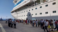 Bodrum Cruise Port 256 binden fazla yolcuyu ağırladı